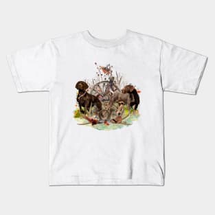 German Shorthaired Pointers Kids T-Shirt